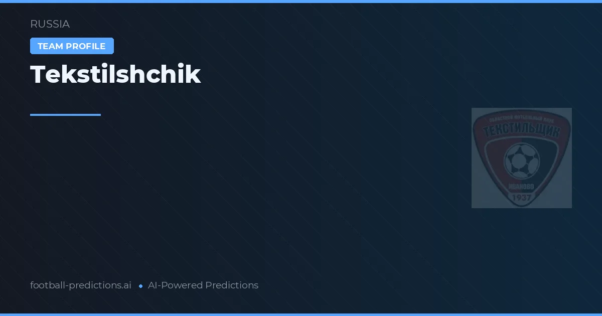 Tekstilshchik Ponturi și statistici