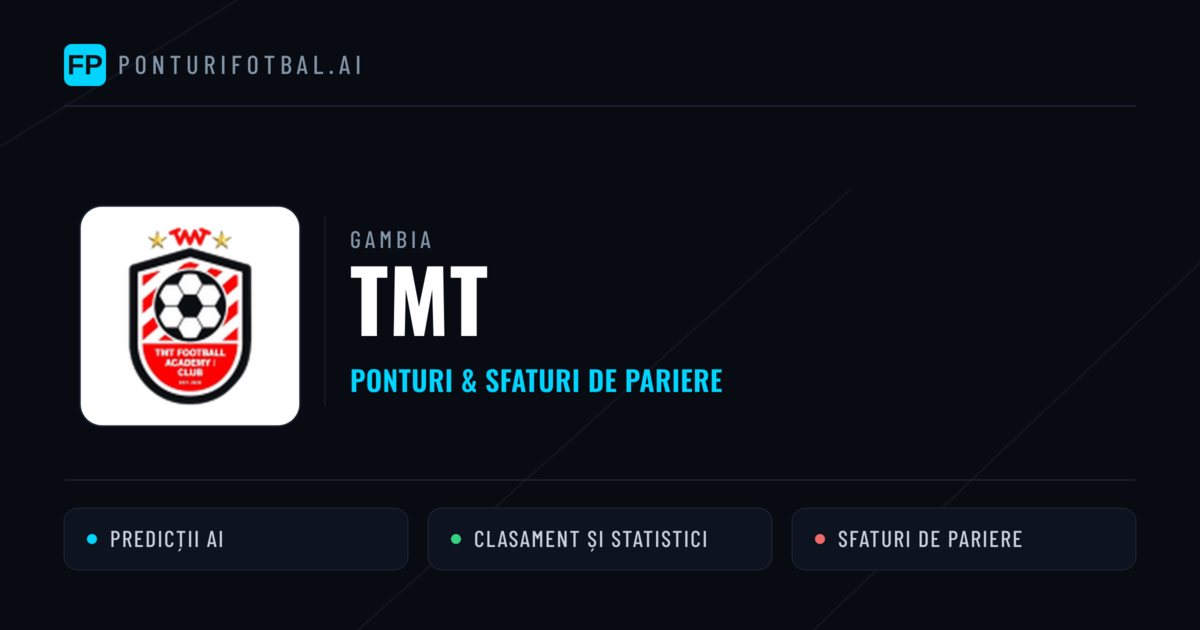 TMT Ponturi și statistici