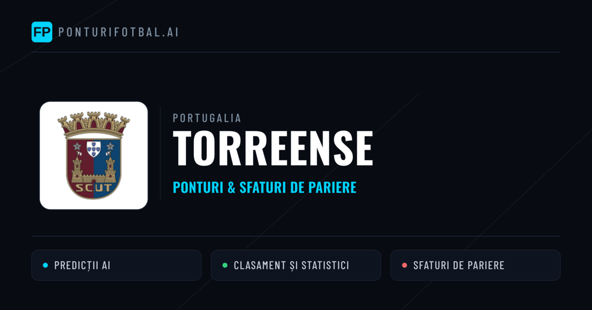 Torreense Ponturi și statistici