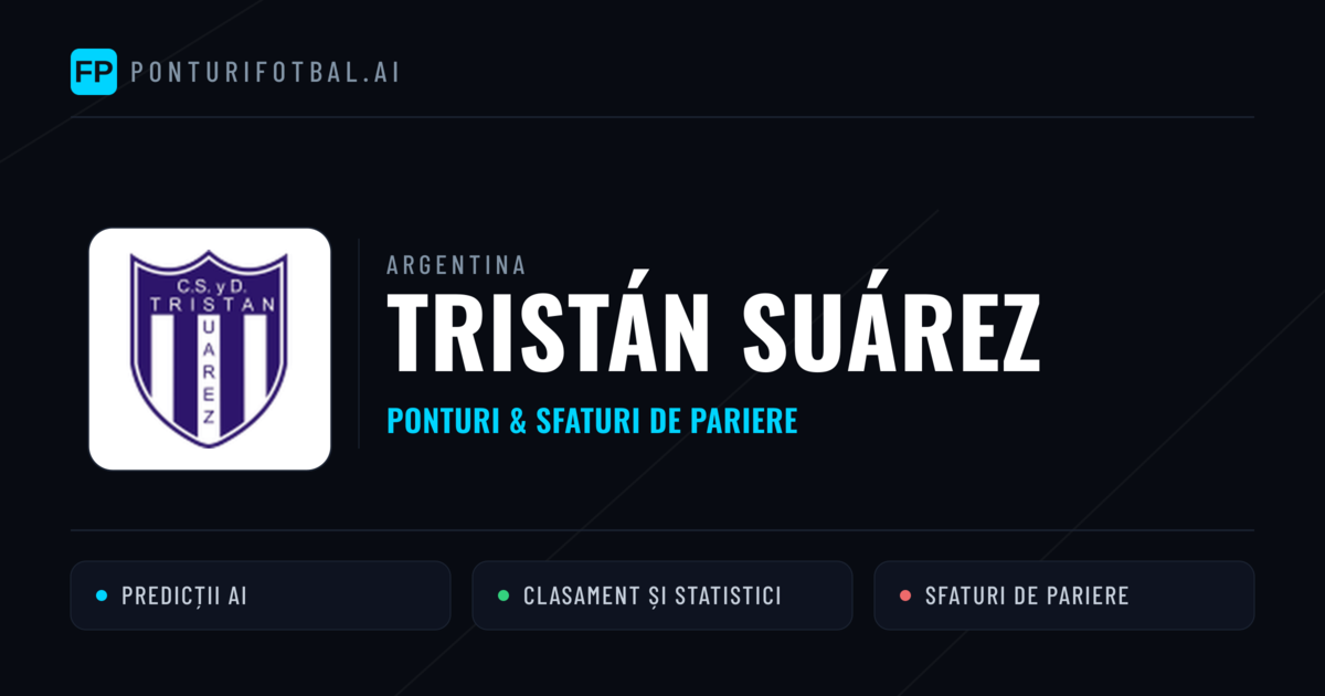 Tristán Suárez Ponturi și statistici