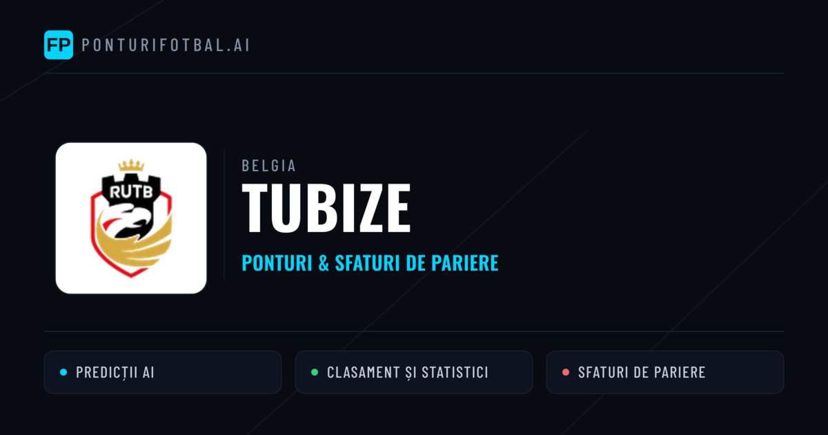 Tubize Ponturi și statistici