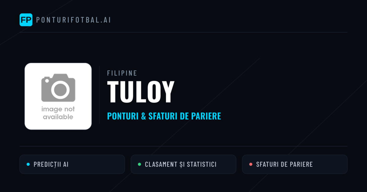 Tuloy Ponturi și statistici