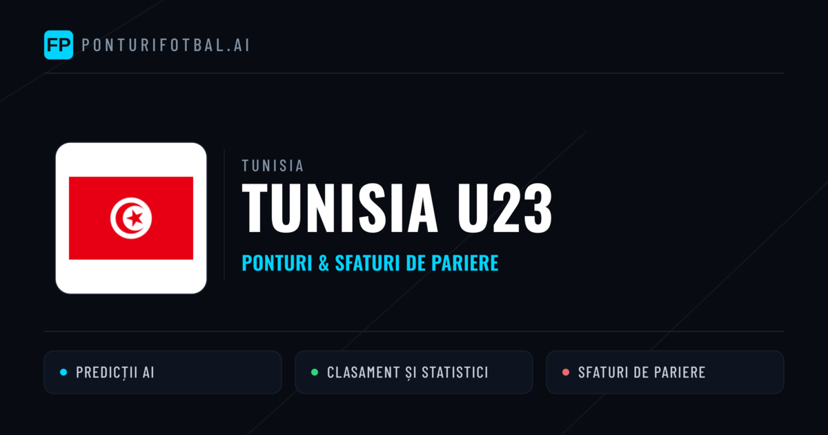 Tunisia U23 Ponturi și statistici