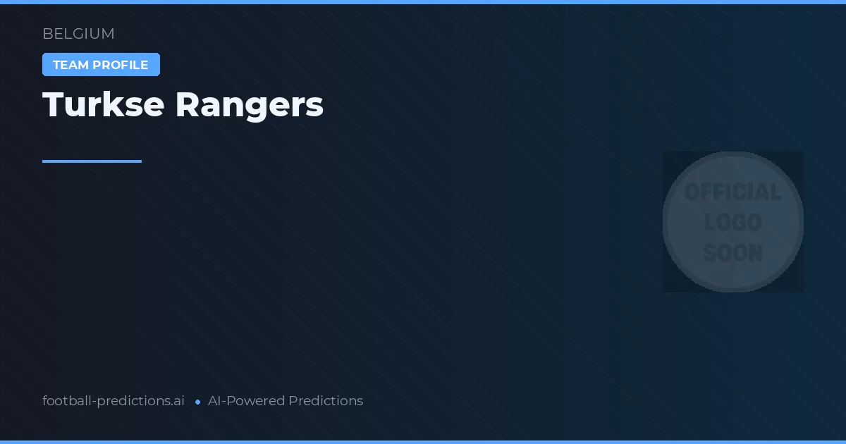 Rangers Turci Ponturi și statistici