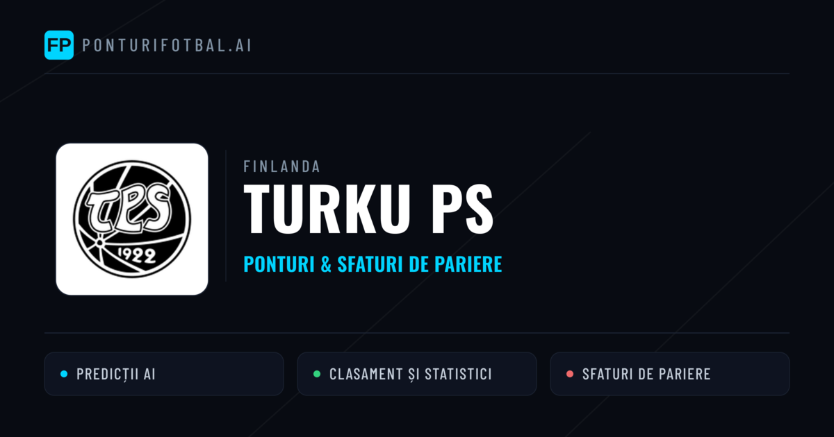 Turku PS Ponturi și statistici
