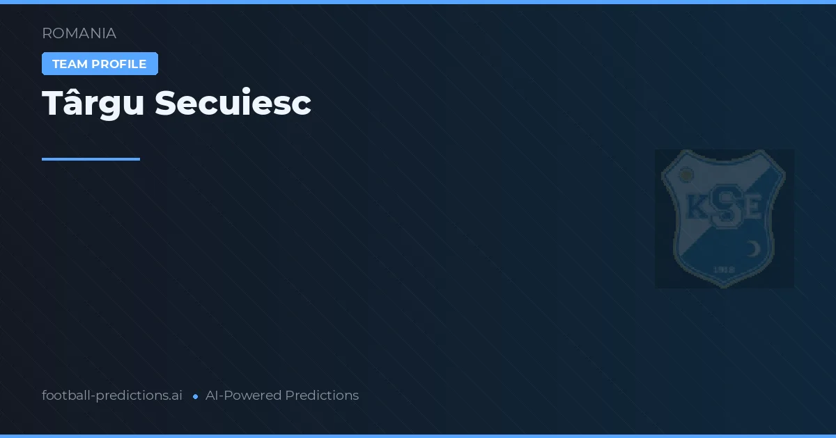 Târgu Secuiesc Ponturi și statistici