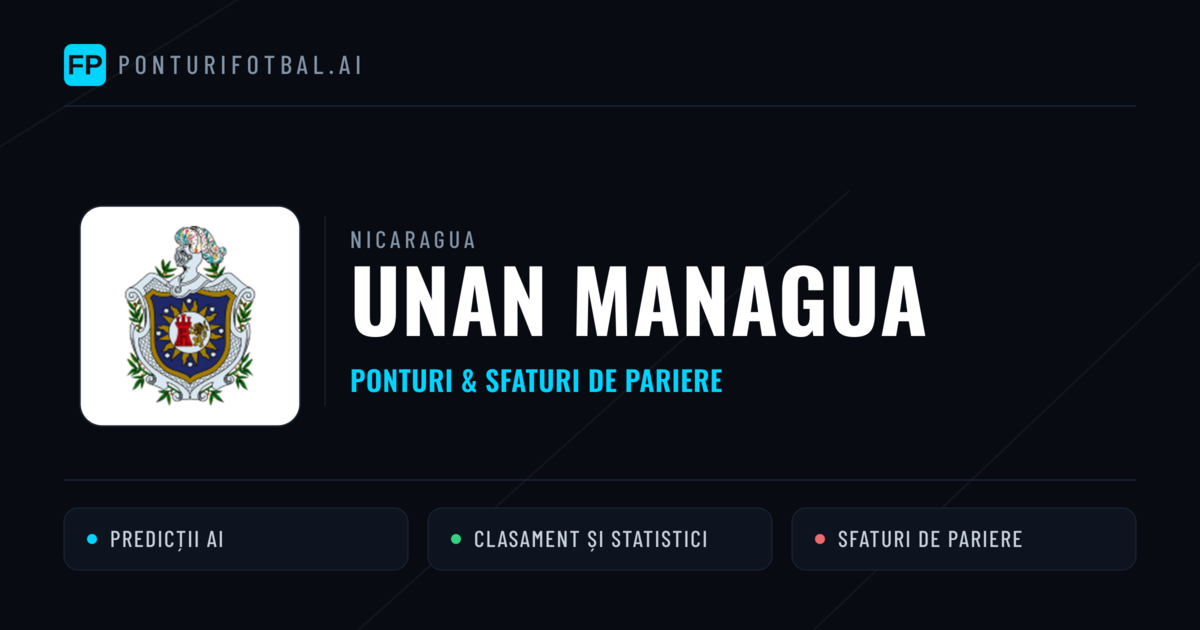 UNAN Managua Ponturi și statistici
