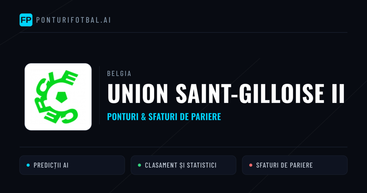 Union Saint-Gilloise II Ponturi și statistici