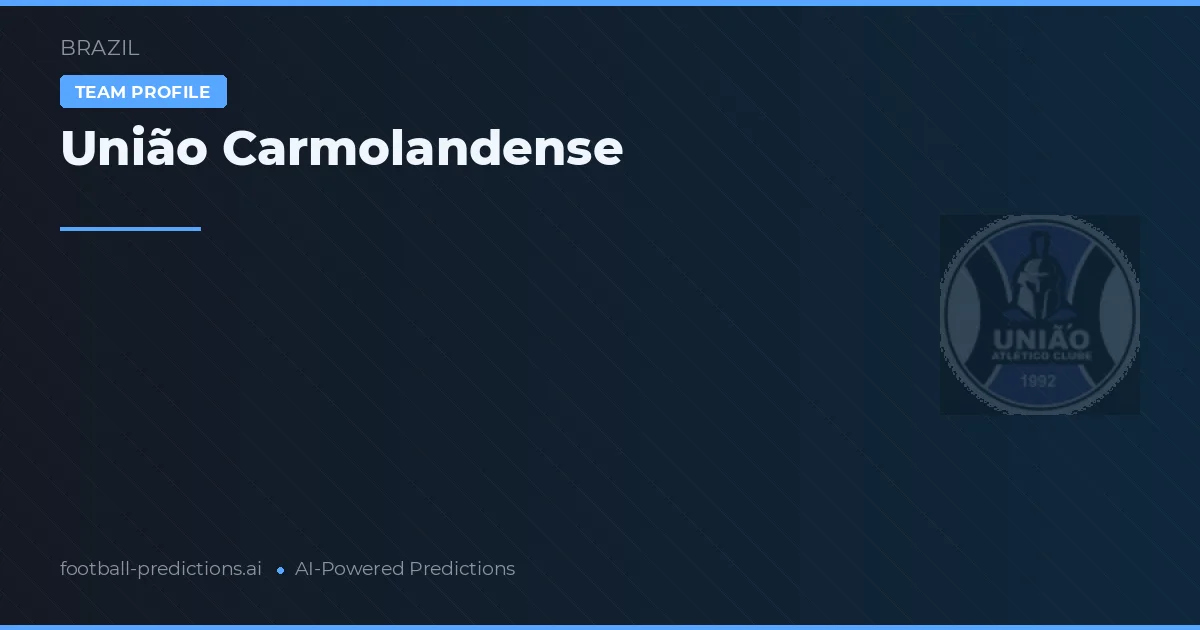 União Carmolandense Ponturi și statistici