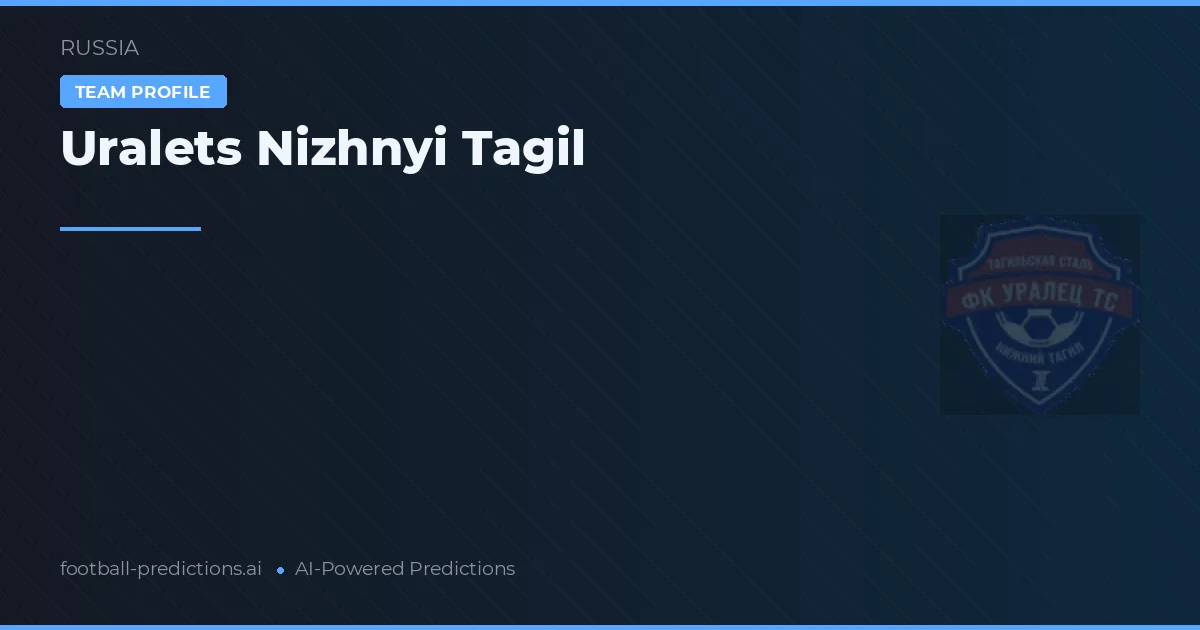 Uralets Nizhnyi Tagil Ponturi și statistici