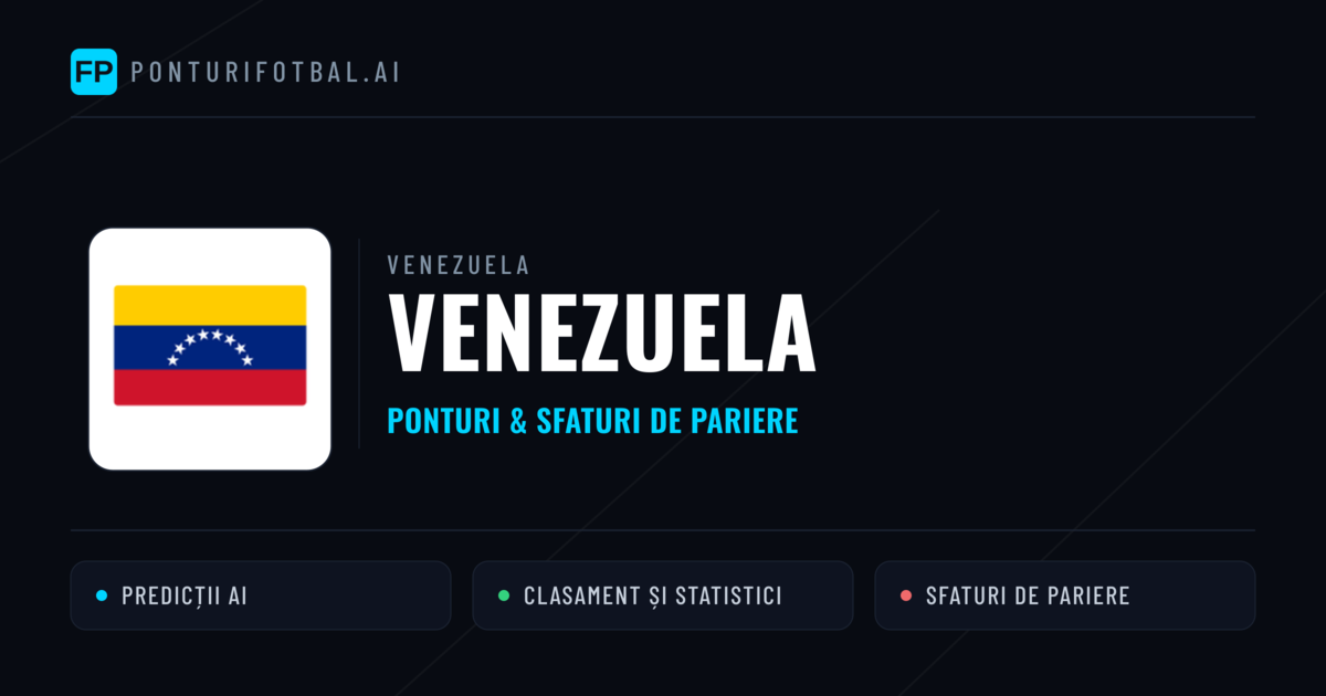 Venezuela Ponturi și statistici