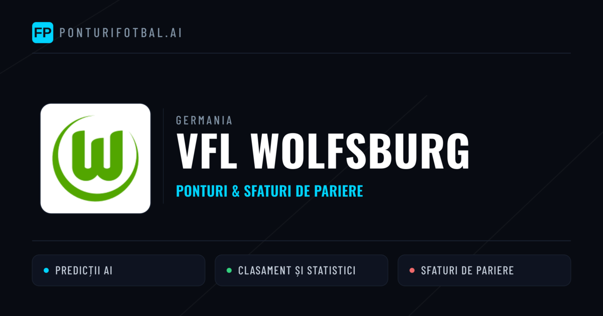 VfL Wolfsburg Ponturi și statistici
