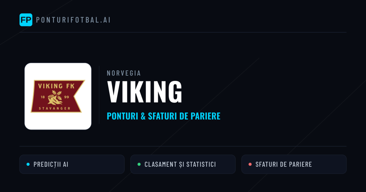 Viking Ponturi și statistici