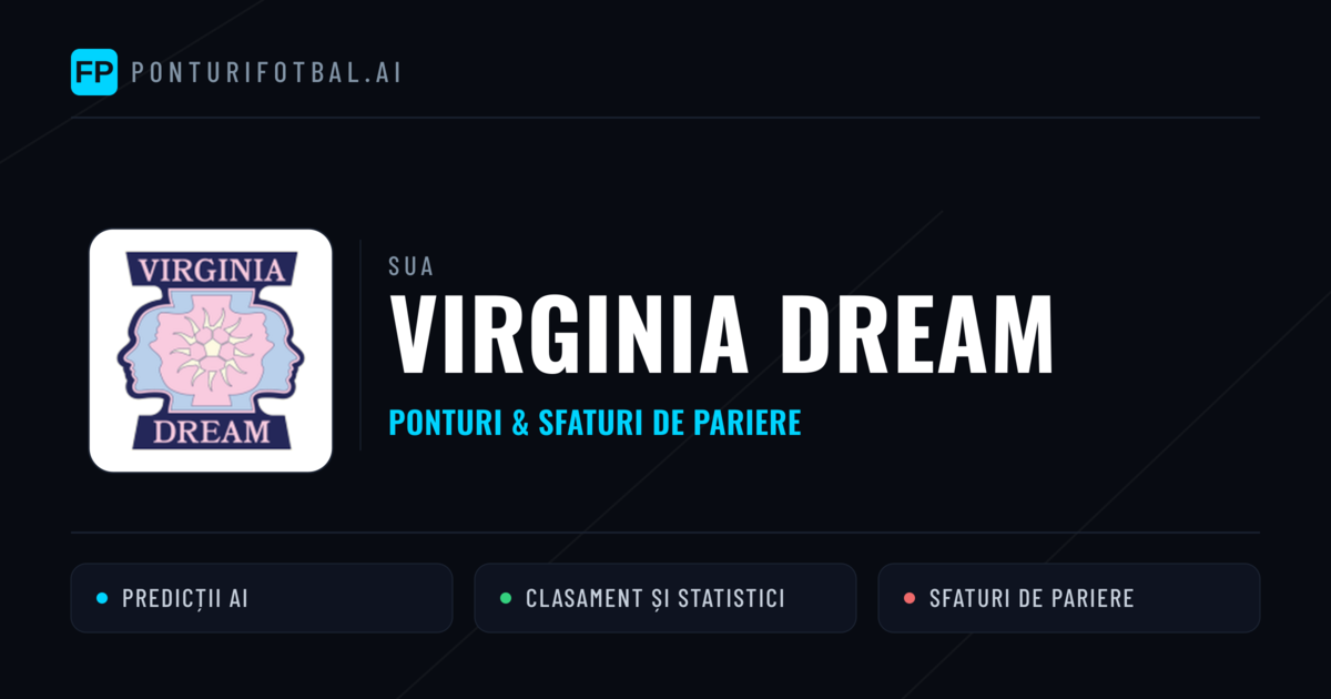 Virginia Dream Ponturi și statistici