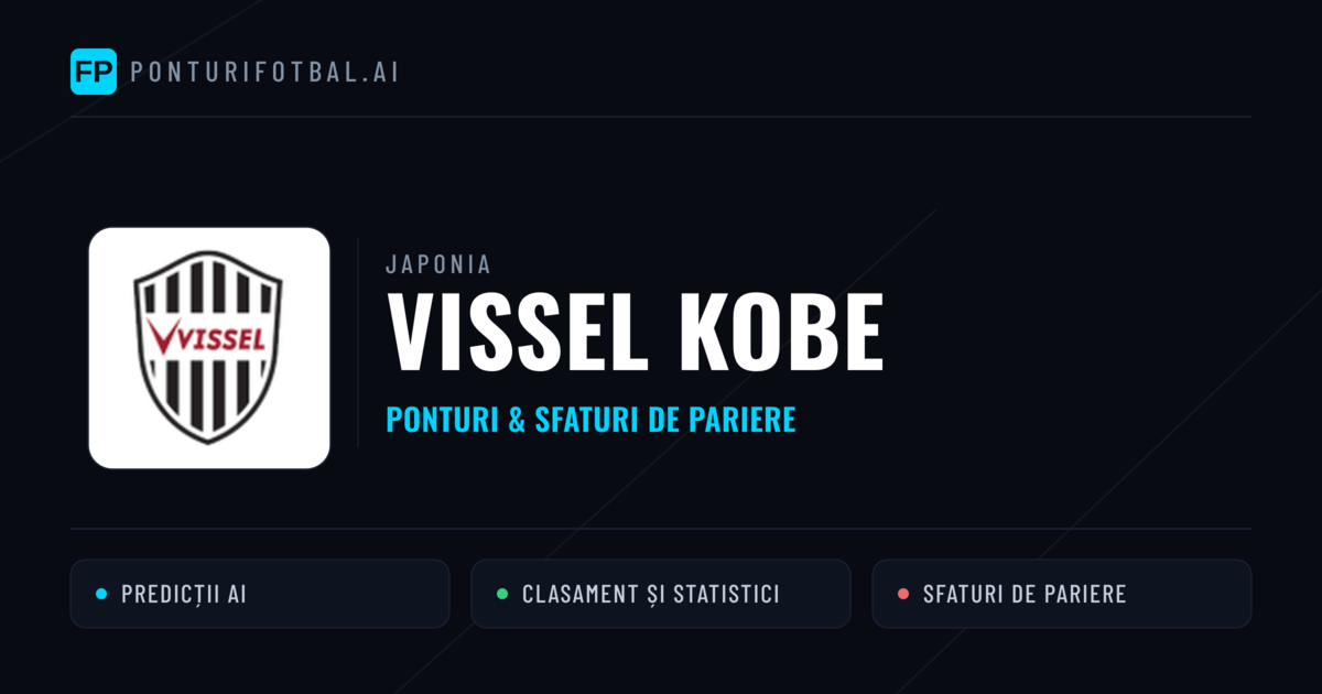 Vissel Kobe Ponturi și statistici
