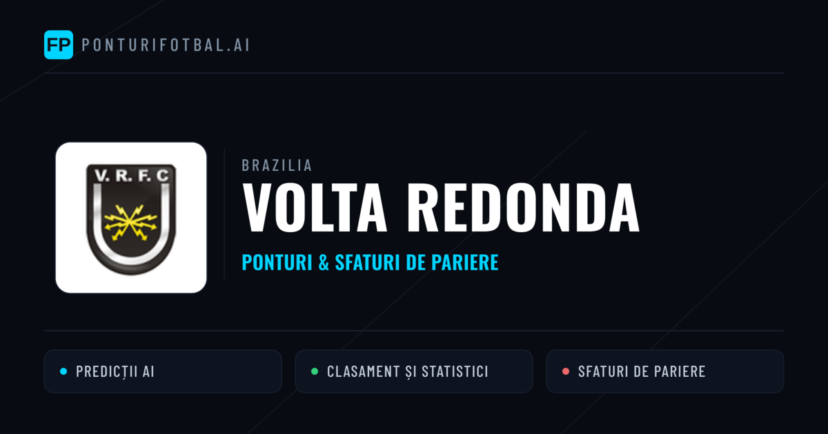 Volta Redonda Ponturi și statistici