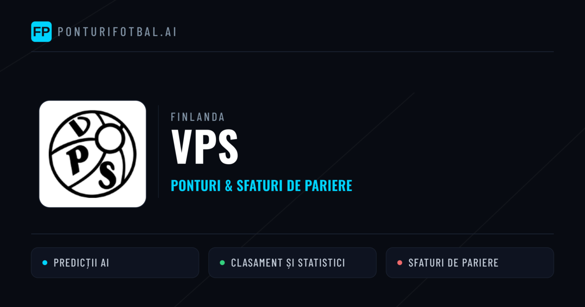 VPS Ponturi și statistici