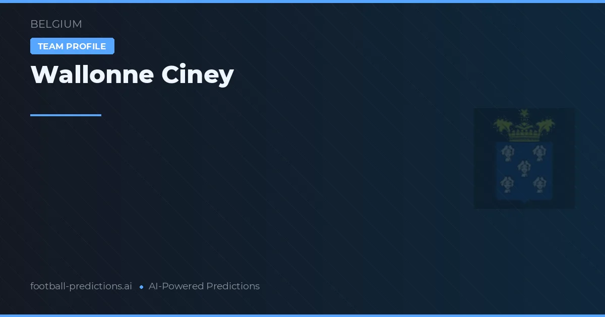 Wallonne Ciney Ponturi și statistici