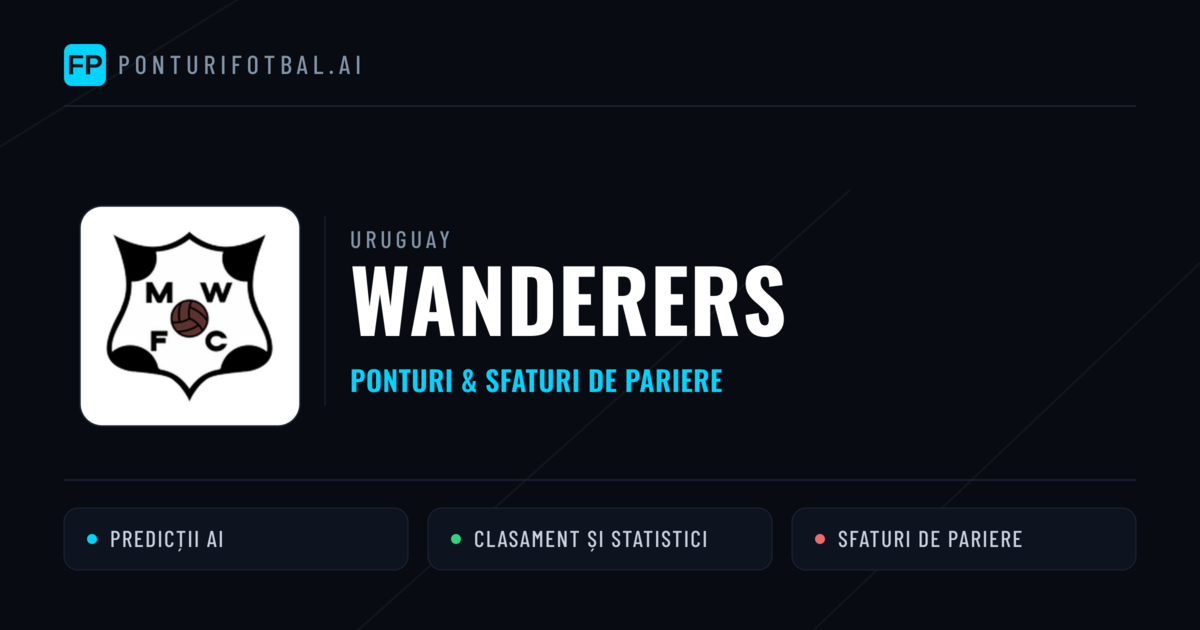 Wanderers Ponturi și statistici