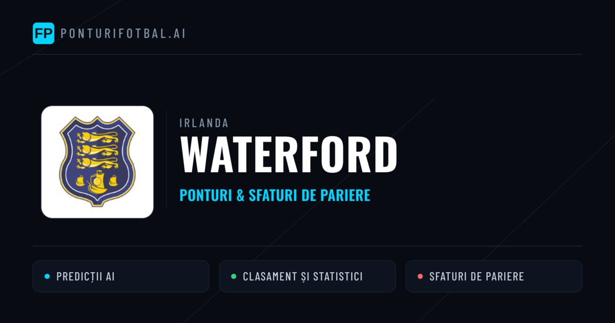 Waterford Ponturi și statistici