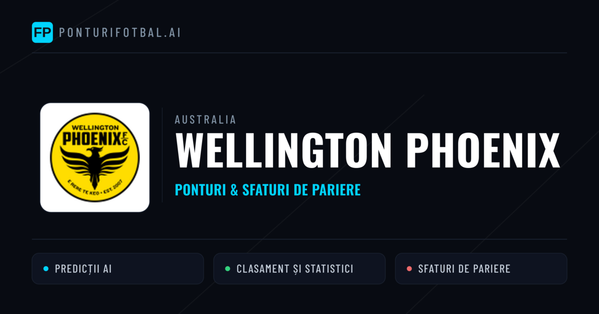 Wellington Phoenix Ponturi și statistici