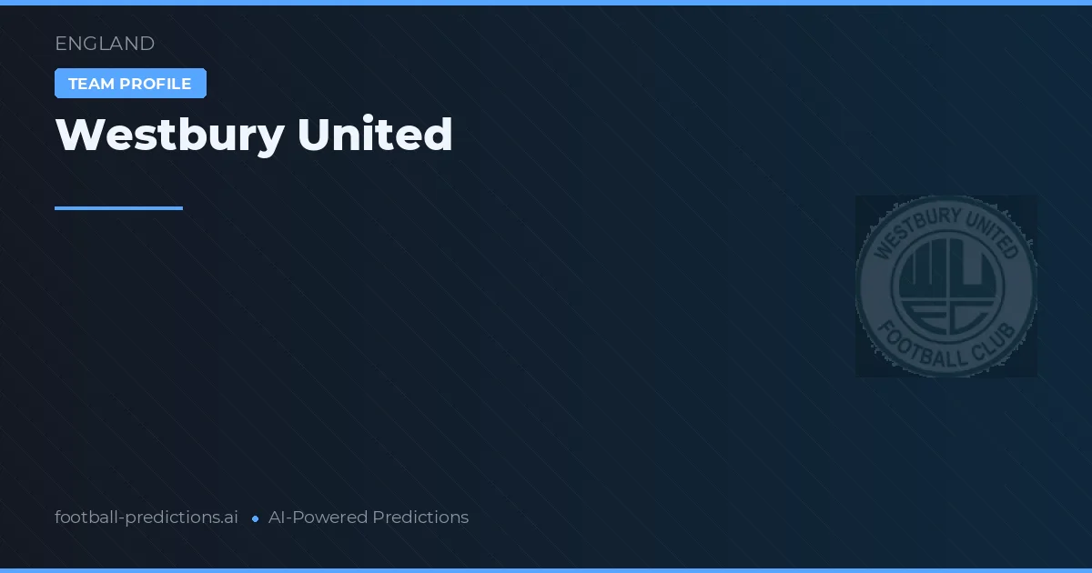 Westbury United Ponturi și statistici