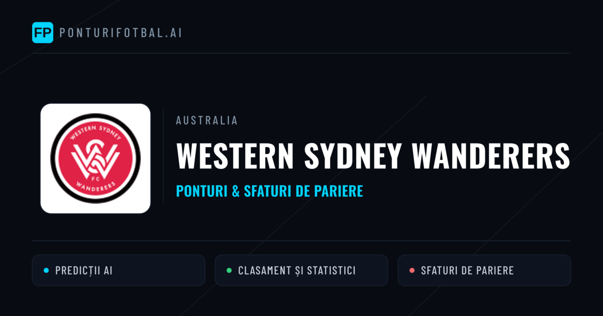 Western Sydney Wanderers Ponturi și statistici