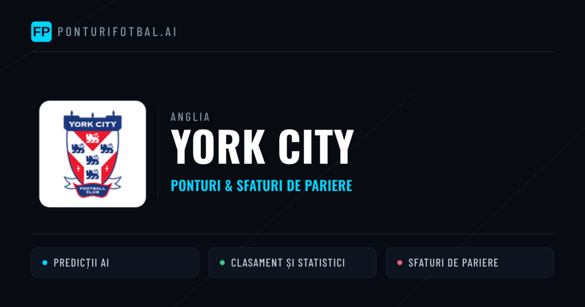 York City Ponturi și statistici