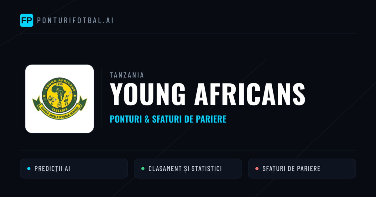 Young Africans Ponturi și statistici