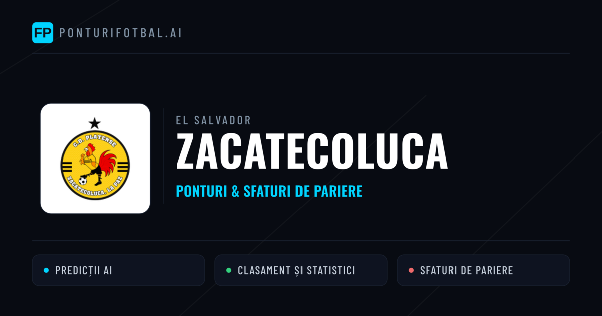 Zacatecoluca Ponturi și statistici