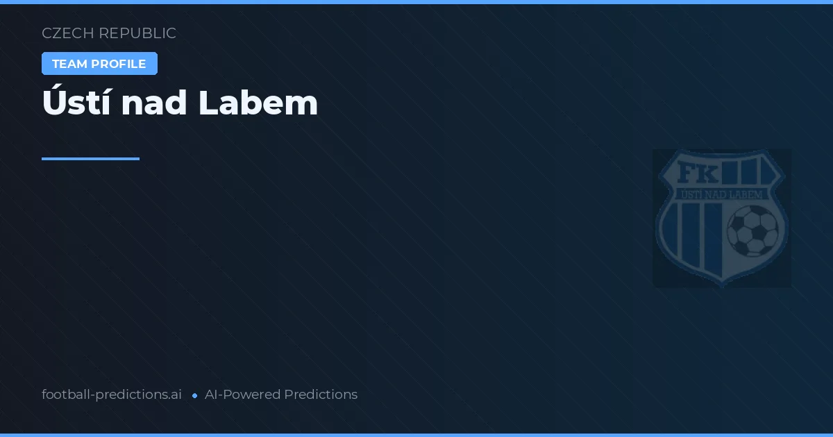 Ústí nad Labem Ponturi și statistici